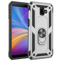 สำหรับ Samsung Galaxy J6 Plus Heavy Duty Tough Armor Kickstand Case