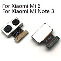 กล้องหลังสำหรับ Xiaomi Mi Note กล้องหลังหลัก3ตัวสายเคเบิ้ลยืดหยุ่นสำหรับชิ้นส่วนอะไหล่ Mi6 Xiaomi Mi 6