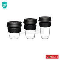 แก้วกาแฟรักษ์โลก KeepCup Original - Clear Edition BLACK 8 oz,12 oz,16 oz/K-CCBL