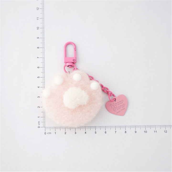 cute-keychain-ins-keychain-ins-cute-cat-paw-car-keychain-colorful-keychain-car-keychain-portable-keychain