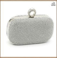 【YD】 Studded Evening Clutch With Chain Shoulder Womens Rhinestones Wedding handbags