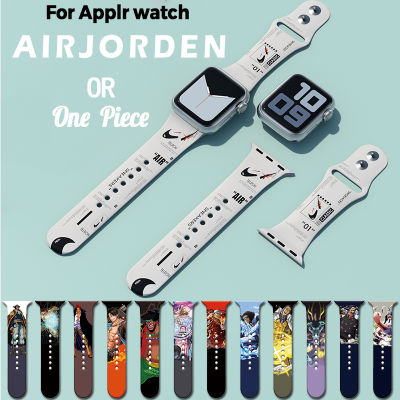 สำหรับ Apple นาฬิกา E 7 Series 45มม. 41มม. การ์ตูนวันพีซแฟชั่นพิมพ์ลายสำหรับ I Watch SE 6 5 4 3 2 1Series 38 40มม. และ42 44มม.