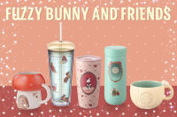 Starbucks Fuzzy Bunny And Friends Collection สตาร์บัคส์คอลเลคชันใหม่ Fuzzy Bunny And Friends  ของแท้?