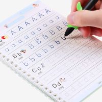 【cw】 Reusable Writing Paste Calligraphy Handwriting Copybook Kids Word Children 39;s Book English Calligraphic Practice !