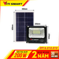 Đèn năng lượng mặt trời pha 1 khoang VITI SMART công suất 200w . den nang thumbnail