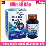 Viên Uống Định Tâm Dưỡng Não Giúp hỗ trợ an thần, ngủ ngon giấc.