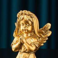 Angel Figurines Photo Props Cherub Sculpture Church Decor 【AUG】