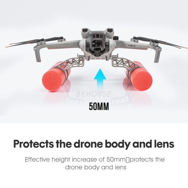 drone-buoyancy-stick-landing-skid-float-kit-for-mini-3-landing-gear-landing-on-water-increase-5cm-for-dji-mini-3-pro-accessories