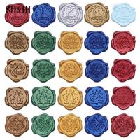 10Pcs Creative Vintage Antique Sealing Wax Sticker Envelope Seal Stickers For Package Diy Diary Journal Decoration Stickers Labels