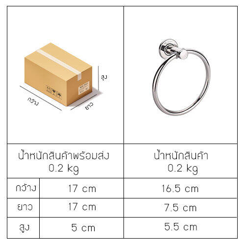 ห่วงแขวนผ้าเช็ดมือ-ห่วงแขวนผ้าสแตนเลส-304-แบบเจาะผนัง-ฐานกลม-รุ่นc1m054-sus304-859