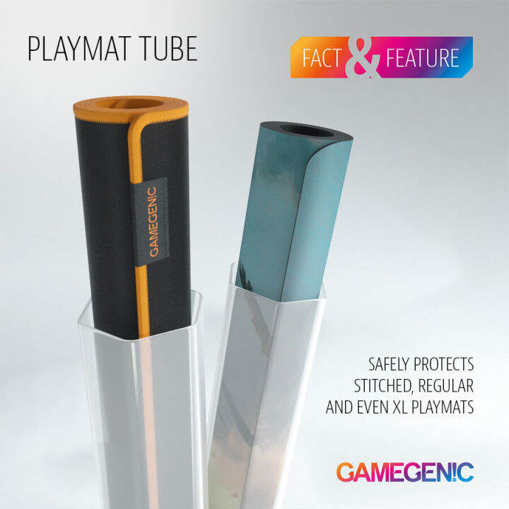 gamegenic-playmat-tube-กระบอกใส่เพลย์แมท-ทรงหกเหลี่ยม