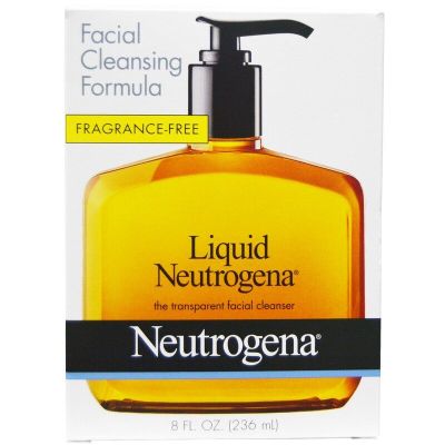 นูโทรจิน่า เจลล้างหน้าปราศจากน้ำหอม Neutrogena Liquid Facial Cleansing Formula Fragrance Free  236ml