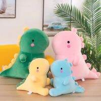 30เซนติเมตร S Quishy ไดโนเสาร์ตุ๊กตาของเล่นตุ๊กตานั่งนุ่ม Dino Plushie ที่มีสีสันการ์ตูนเล็กๆน้อยๆ Kawaii สัตว์ P Eluche เด็ก Birthday2023