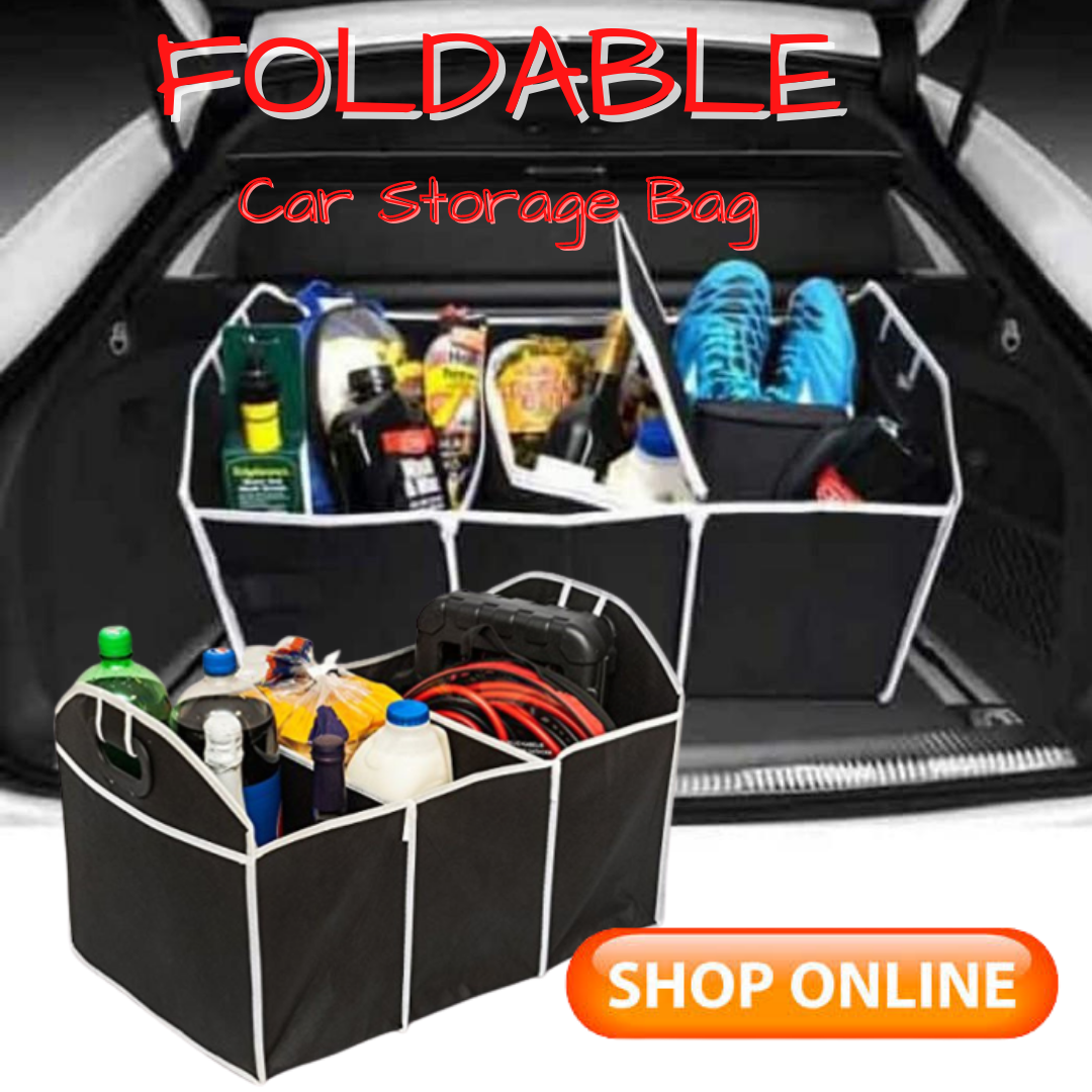 Car Trunk Cargo Storage Bag Organizer Foldable Multi-Purpose Holder Box 2021 New 