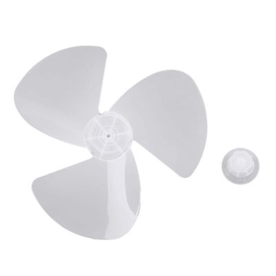 16 Inch Fan Blade Removable Three Leaves Plastic Blades for Standing Pedestal Table Fanner Household Ventilador Fans Replacement