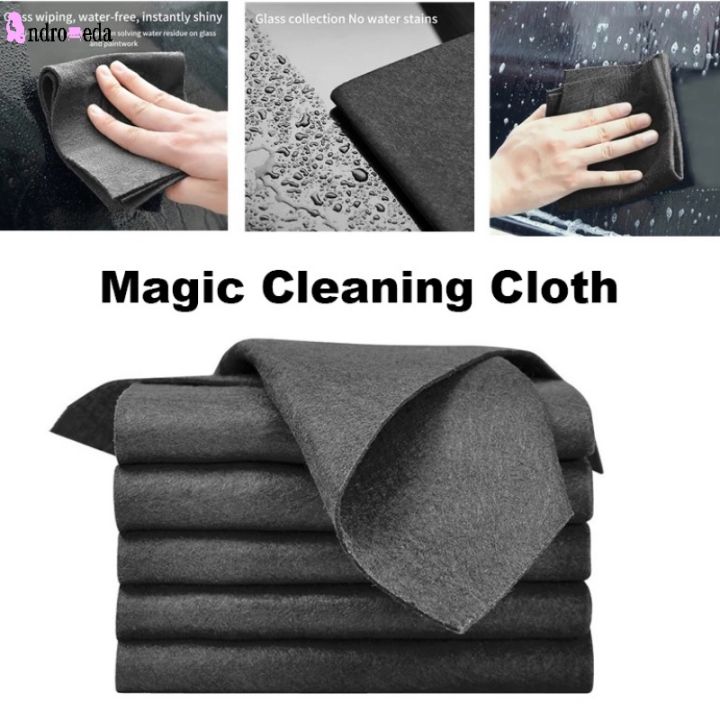 1pc Gray Super Absorbent Magic Cleaning Cloth (30*30cm) For Kitchen,  Dishes, And Household Cleaning