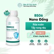 Phân bón vi lượng Nano Đồng Rửa vườn, tẩy rong rêu, nấm móc