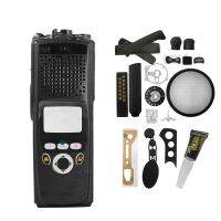 VBLL Walkie-talkies Replacement Front Housing Case Cover Kit with Knobs For XTS5000 M2 Two Way Radio Black