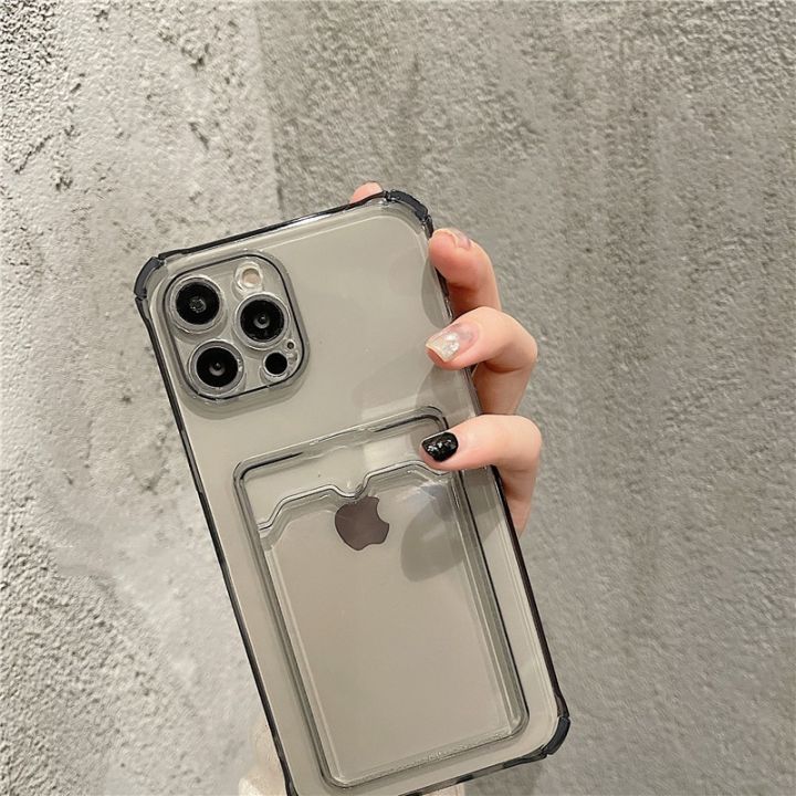 transparent-card-slot-bag-holder-case-for-iphone-14-13-11-12-pro-max-mini-x-xs-xr-se-7-8-plus-clear-shockproof-soft-wallet-cover
