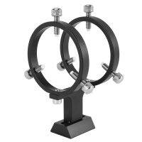Adjustable Pointer Finderscope Bracket 6-Point Guidescope Rings Mount Astronomical Telescope