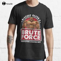 เสื้อยืดบิสกิตโอลิวาเสื้อเชิ้ต Force สั้นสำหรับยิมเสื้อยืดแขนสั้นสำหรับผู้ชายพิมพ์ลายแฟชั่นผ้าฝ้าย100% ฤดูร้อนคอกลมใหม่ขายส่งตลกเสื้อยืดแบรนด์เสื้อยืดผู้ชาย Xs-3xl สไตล์ป๊อปสำหรับใส่ได้ทั้งผู้หญิงและผู้ชาย