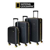 NATIONAL GEOGRAPHIC ABS Abroad Suitcase 20 24 และ 28 นิ้ว สี Black