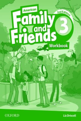 Bundanjai (หนังสือคู่มือเรียนสอบ) American Family and friends 2nd ED 3 Workbook (P)