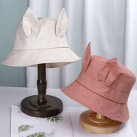 flat roof Summer hat Rabbit ears Fisherman hat Womens cap Simplicity panama hat Hiking hat cute Sun cap designer hat bucket hat