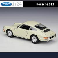 124 1964 Porsche 911รถรุ่นของเล่นโลหะผสม Diecast 3ประตูเปิดของเล่นสำหรับผู้ใหญ่สำหรับคอลเลกชันรถเด็กรุ่นวันเกิดวันหยุด Gifts