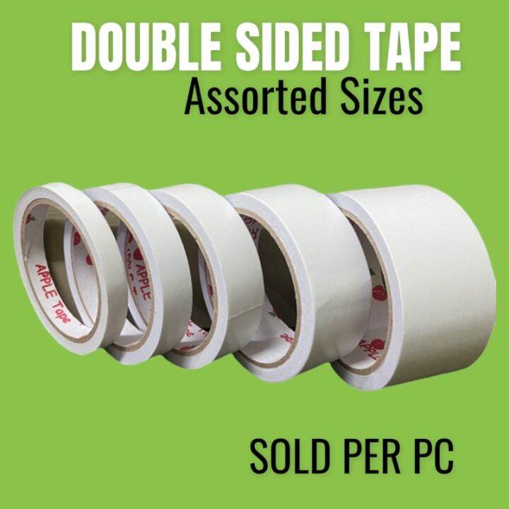 Double Sided Tape (Assorted Sizes)(Tissue Type) Lazada PH