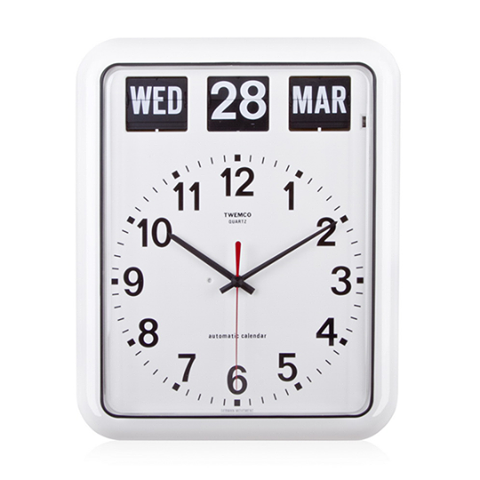 twemco-bq-12a-calendar-wall-clock-สินค้าอยู่ในประเทศไม่ต้องรอ