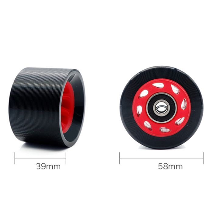 8pack-95a-58mmx39mm-indoor-quad-roller-skate-wheels-pu-wear-resistant-wheels-double-row-roller-skates-accessories