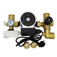 Thermostatic ปั๊มผสมเครื่องปั่นสำหรับน้ำ Underfloor ความร้อน Manifold วาล์วผสมน้ำผสมศูนย์น้ำผสมระบบ