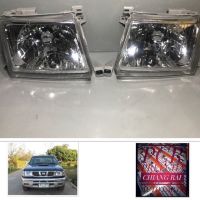 ไฟหน้า นิสสัน ฟรอนเทียร์ ‘01 nissan frontier 01 2001 รุ่นตาเต็ม ตราเพชร TYC เกรดอย่างดี OEM ซ้าย,ขวา ราคาต่อข้าง