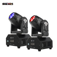 24pcs Mini 10W RGBW LED Spot Beam Moving Head Light Suitable for DJ Disco Party Wedding Bar SHEHDS Stage Lighting Fast Shipping