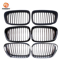 2Pcs รถด้านหน้า Center Grille Trim Racing Grilles สำหรับ BMW 5-Series E39ซีดาน1995 1996 1997 1998 1999 2000 2001 2002 2003