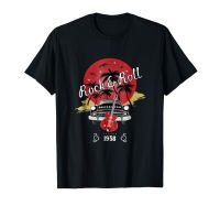 T Shirt Baru Swing Pria Rockabilly Vintage 1950S Kaus Atasan Lucu Uniseks Model Dasar T Shirt Pria