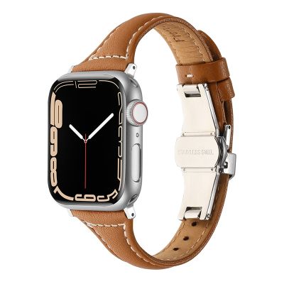 สายหนังสำหรับนาฬิกา Apple พิเศษ49มม. 45มม. 41มม. 44มม. 40มม. 42มม. 38มม. สร้อยข้อมือชุดสายนาฬิกาสำหรับ IWatch 8 7 SE 6 5 4 (ไม่รวมนาฬิกา)