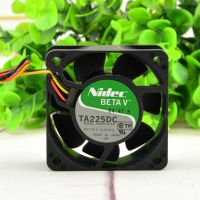 NIDEC M3516-33 TA225DC 6CM 24V 0.18A 6025 3.7kw พัดลมบอลคู่