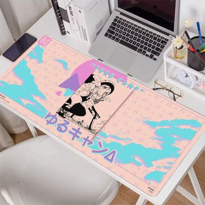 Mouse pad game anime Japanese girl desk pad computer mouse pad office large table pad xxl game player mouse pad e-sports