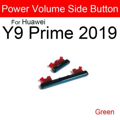 【✲High Quality✲】 nang20403736363 ปุ่มปรับระดับเสียงสายเคเบิ้ลยืดหยุ่นสำหรับ Huawei Y5 Y6 Y7 Y9รุ่น Prime Pro 2018 2019ขึ้นลงปุ่มควบคุมเครื่องเสียงอะไหล่ทดแทน