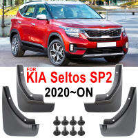 4Pcs For Kia Seltos SP2 2019 2020 2021 2022 Mudflaps Mud Flaps Guard Splash Guards Mudguards Fender Cover Protector Front Rear