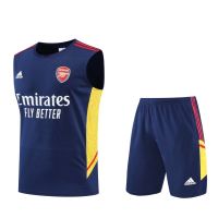 New arrival READY STOCK 22/23 Arsenal jersey sleeveless Pre-race training uniform kits S-2XL