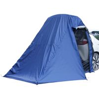 Car Trunk Tent Outdoor Self-Driving Tour BBQ Camping Car Tail Extension Tent Sunshade Rainproof Rear Tent Awning For Car SUV MPV