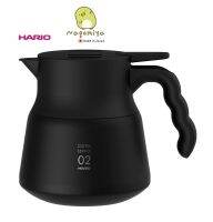 HARIO V60 Thermal Insulation Stainless Steel Server PLUS เซิร์ฟเวอร์สแตนเลส ฉนวนกันความร้อน ที่เสิร์ฟกาแฟ VHSN-60-B