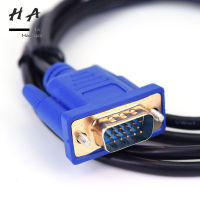 1.8 เมตร HDMI เข้ากับสาย VGA HD 1080 จุด HDMI ชายกับชาย VGA แปลงวิดีโออะแดปเตอร์สำหรับแล็ปท็อปพีซี