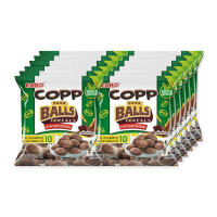 [ส่งฟรี!!!] คอปป บอลส อาหารเช้าซีเรียล โฮลเกรน รสช็อกโกแลต 17 กรัม x 12 ซองCopp Balls Wholegrain Cereals Chocolate Flavour 17g x 12 Bags