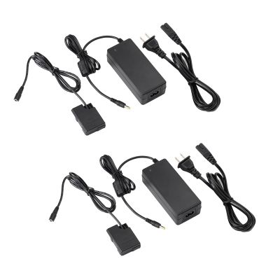 2X AC Power Adapter DC Coupler Camera Charger Replace for EN-EL14 / for Nikon D5100 D5200 D5300 D5500 D5600()