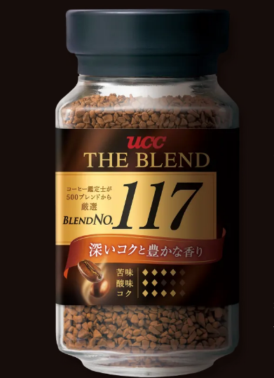 Ucc The Blend 117 Instant Coffee 90g New Packaging 