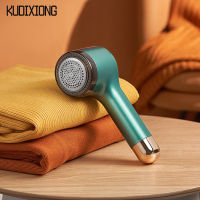 KUDIXIONG เครื่องโกนขนที่เล็มขนเป็นก้อน6ใบมีดชาร์จไฟได้,เครื่องโกนขนเสื้อกันหนาวบอล